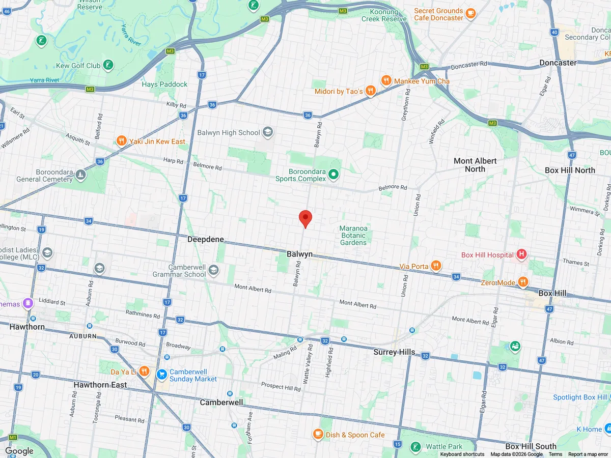 Getting to Burwood from Balwyn Directions from Balwyn to the Modern Orthodontics Burwood practice