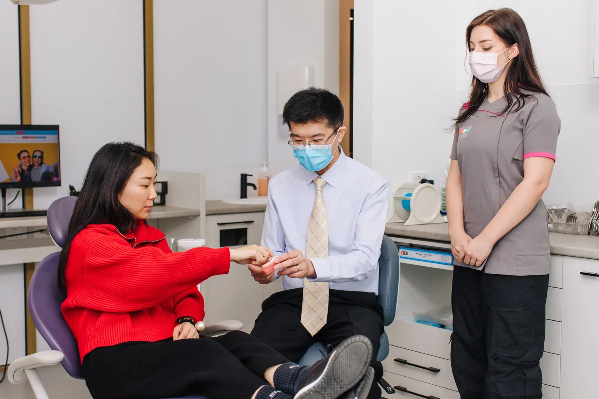 Braces for Carlton patients Clear ceramic braces at Modern Orthodontics