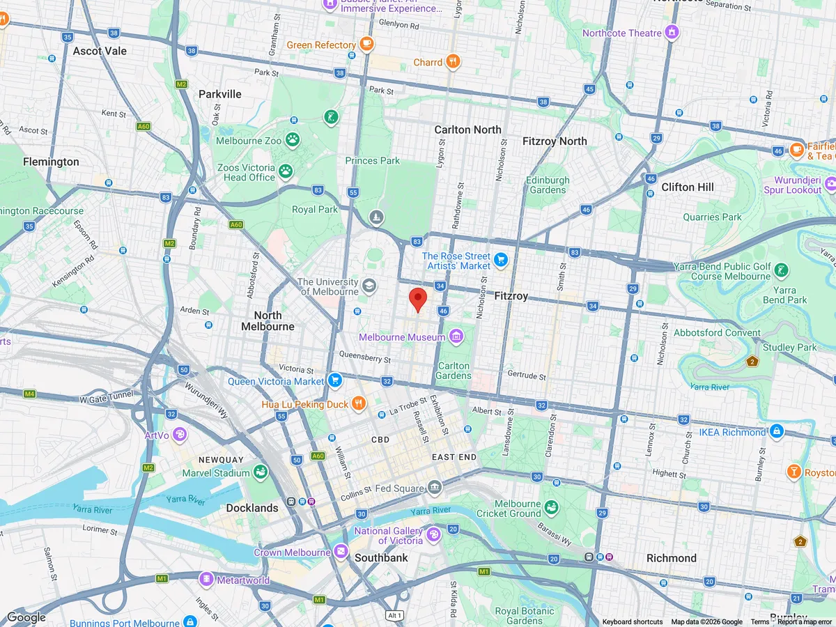 Getting to Northcote from Carlton Directions from Carlton to the Modern Orthodontics Northcote practice